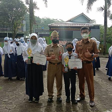DUA SISWA SPENPATRA SABET JUARA PENCAK SILAT TINGKAT KABUPATEN TAHUN 2022