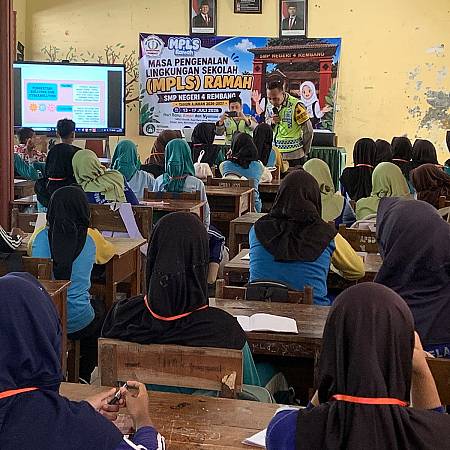 MPLS Ramah SMP Negeri 4 Rembang Tahun Ajaran 2026/2027 Berjalan Lancar, Diikuti 71 Peserta Didik Baru